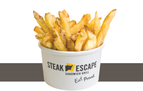 Steak Escape Naked Fries