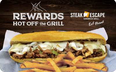 Steak Escape Loyalty Program Card
